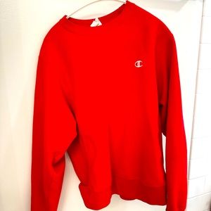 Champion pullover crew neck sweatshirt